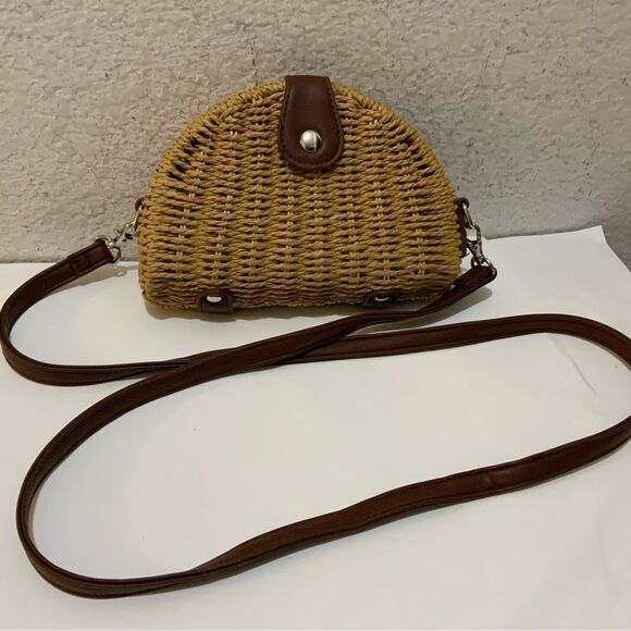 White House Black Market Basket Type Purse - Picture 8 of 12